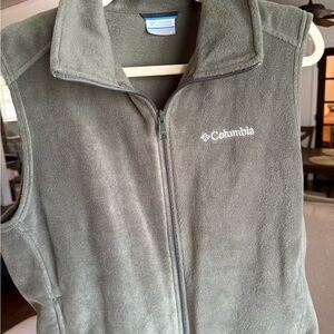 Columbia Olive Fleece Jacket